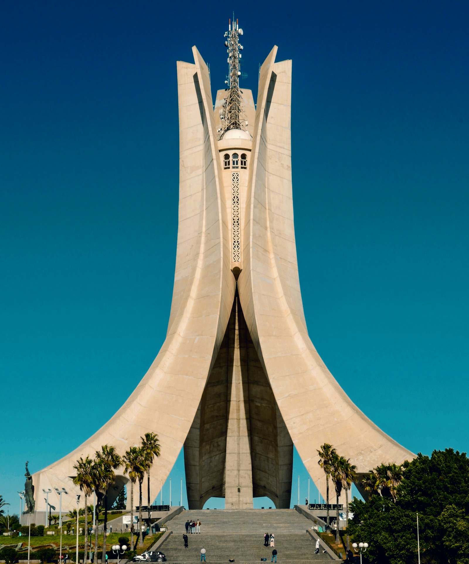 The Maqam Echahid (Martyrs' Memorial) in Algiers, Algeria