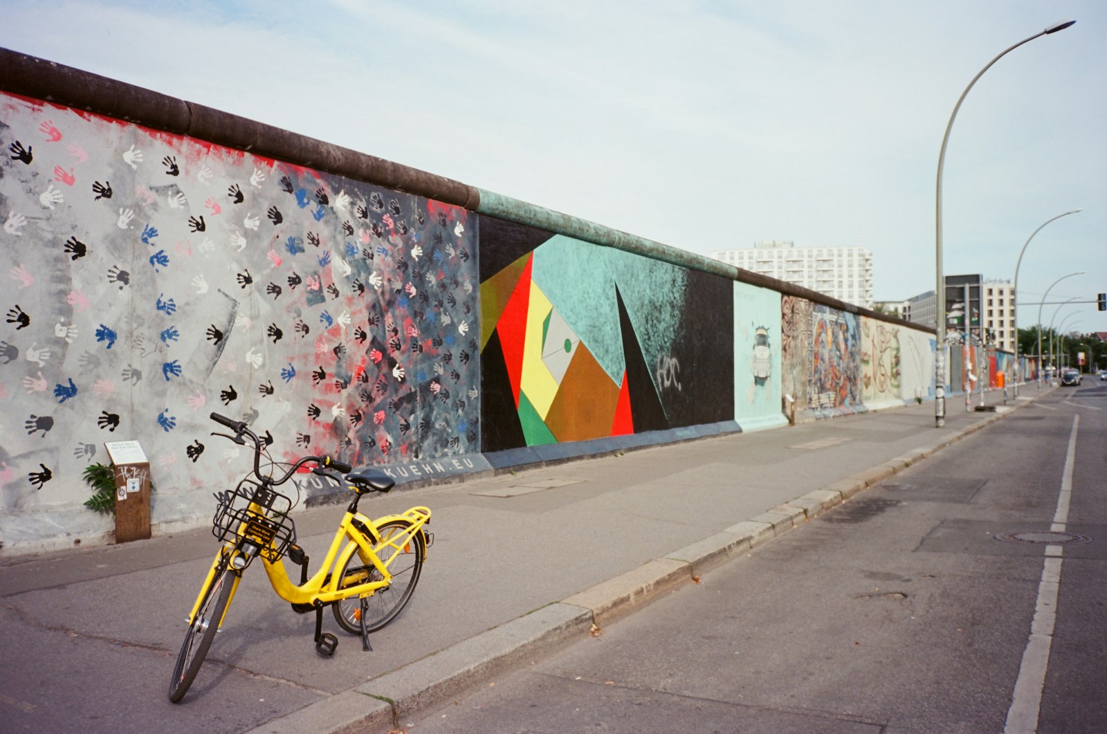 A painted section of the Berlin Wall
