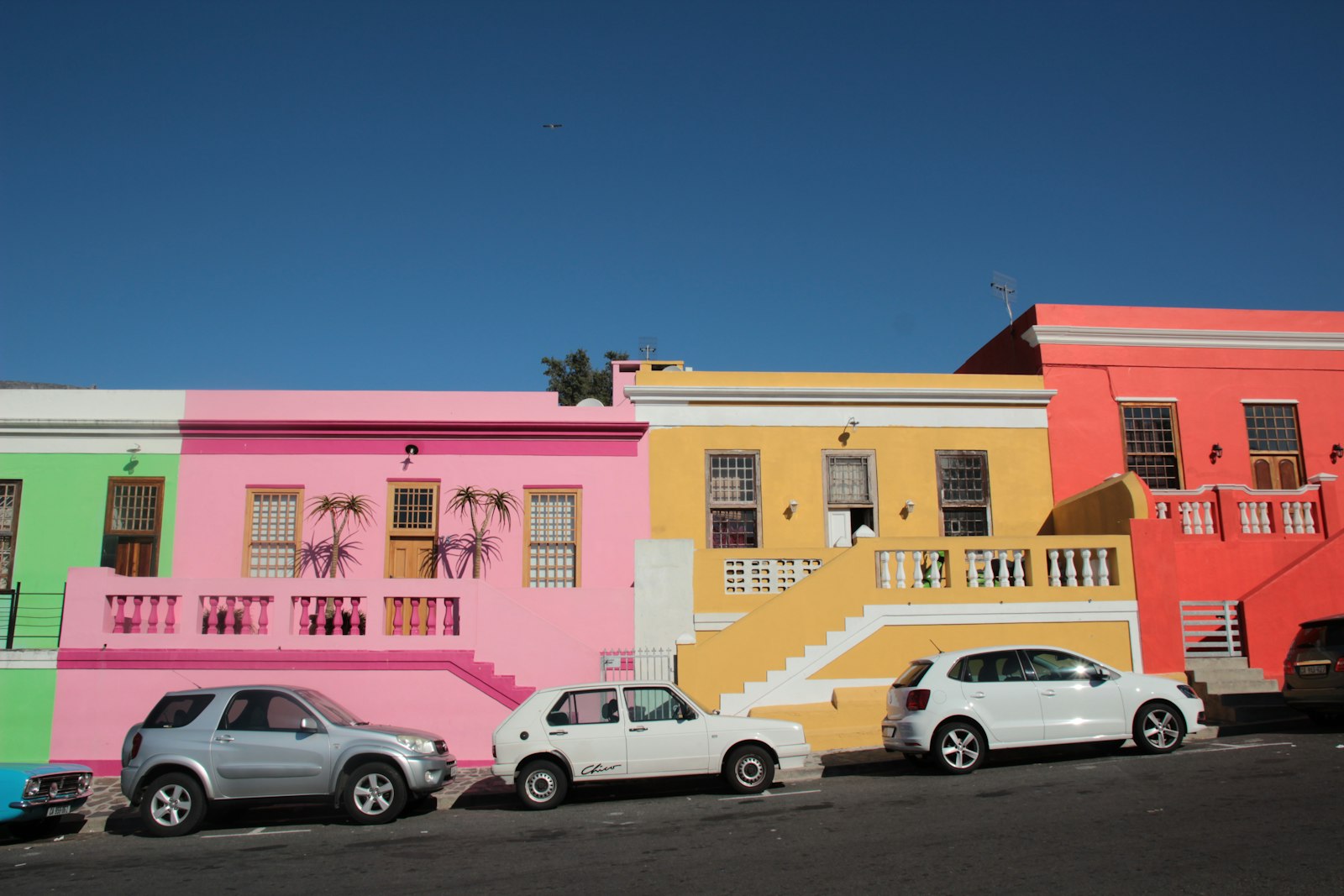 The colourful houses of Bo-Kaap in Cape Town