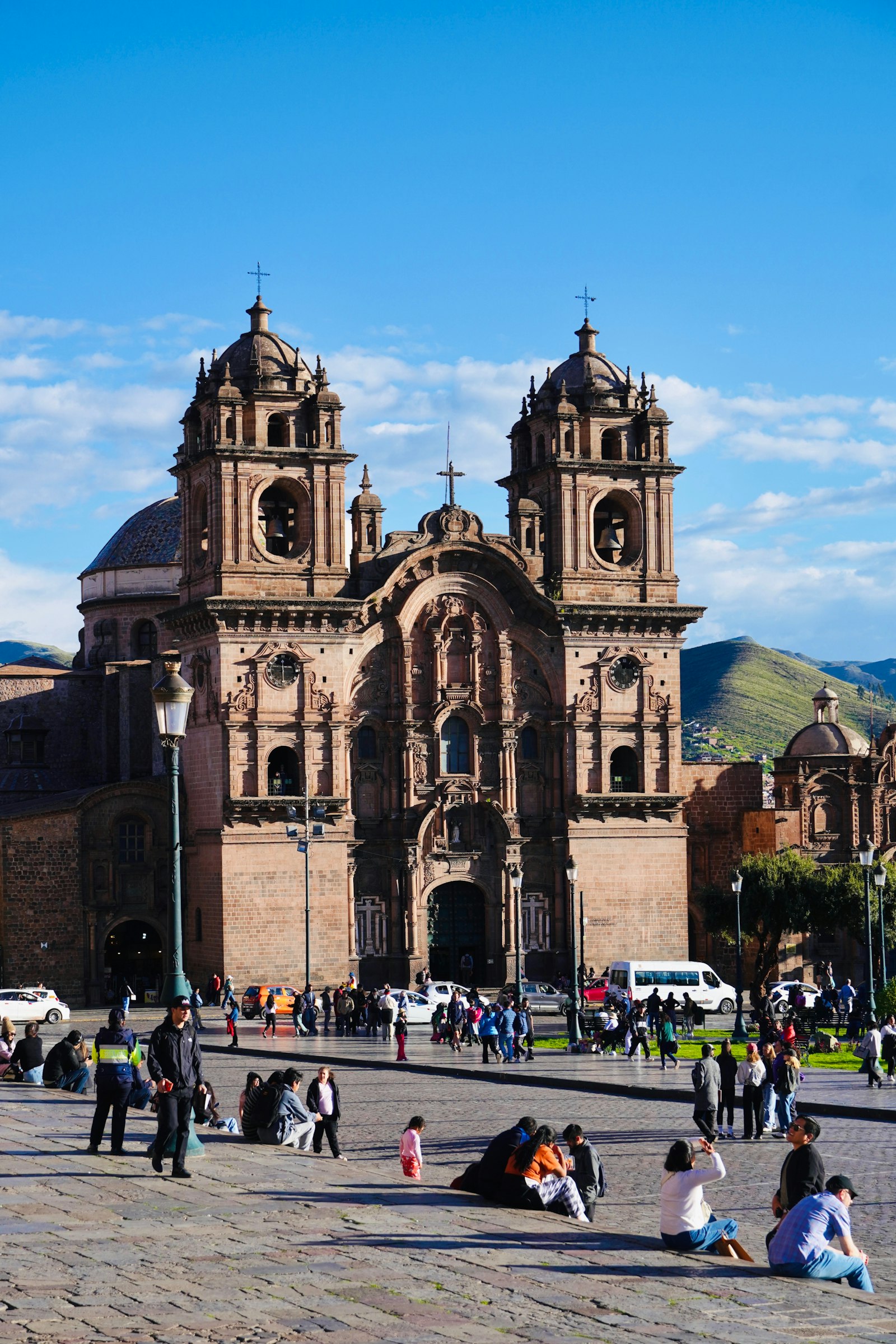 The cathedral on the Plaza de Armas in Cusco, Peru