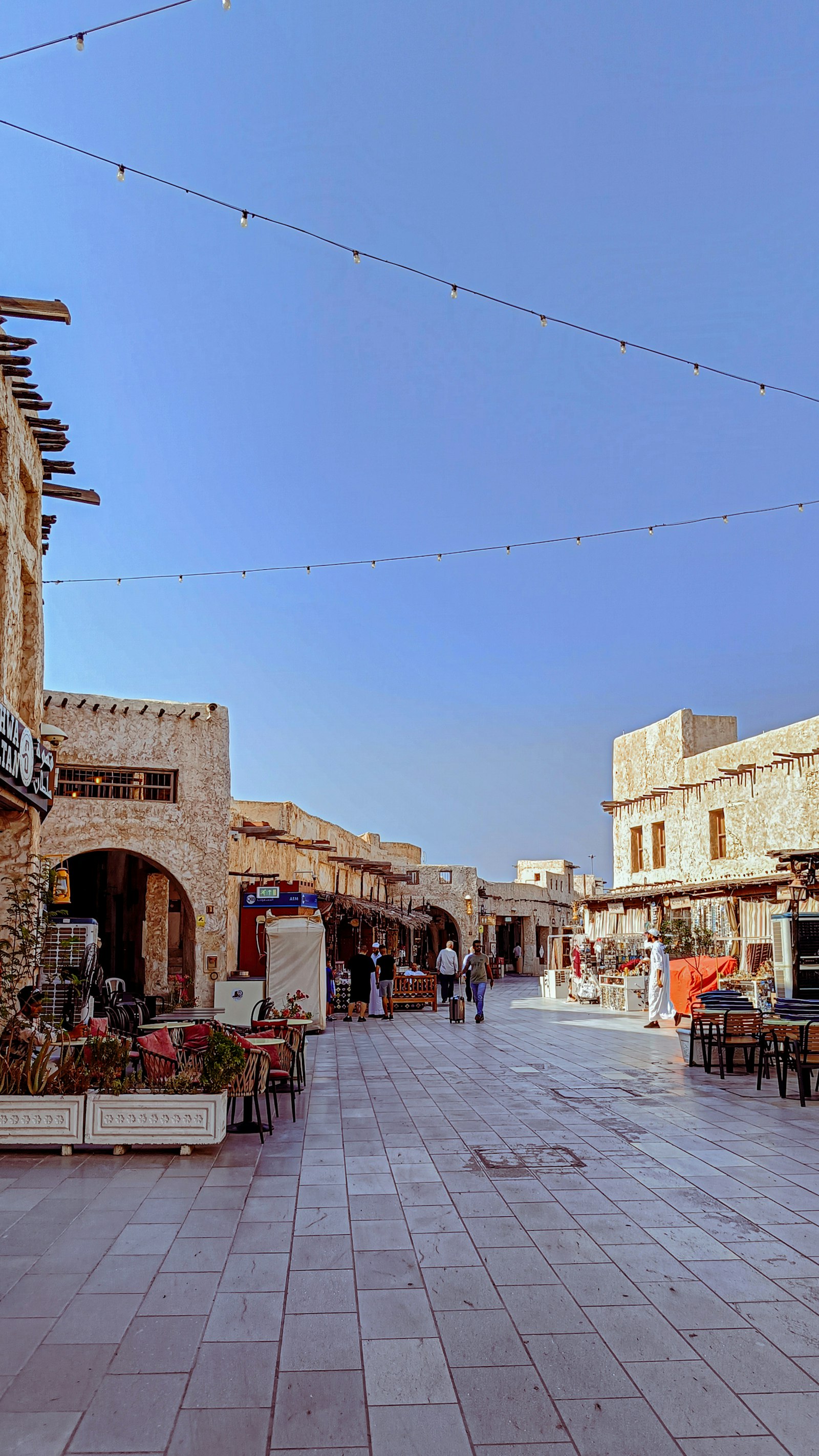 The alleys of Souq Waqif in Doha