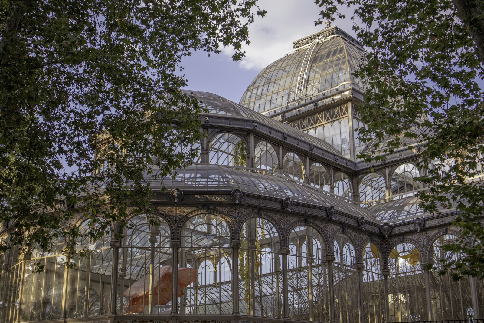 The Crystal Palace in Retiro Park, Madrid