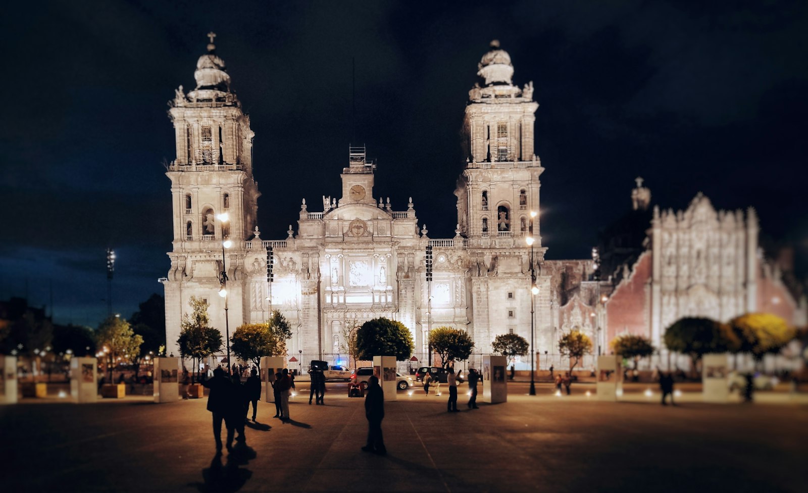 The Metropolitan Cathedral in the Centro Historico, Mexico City