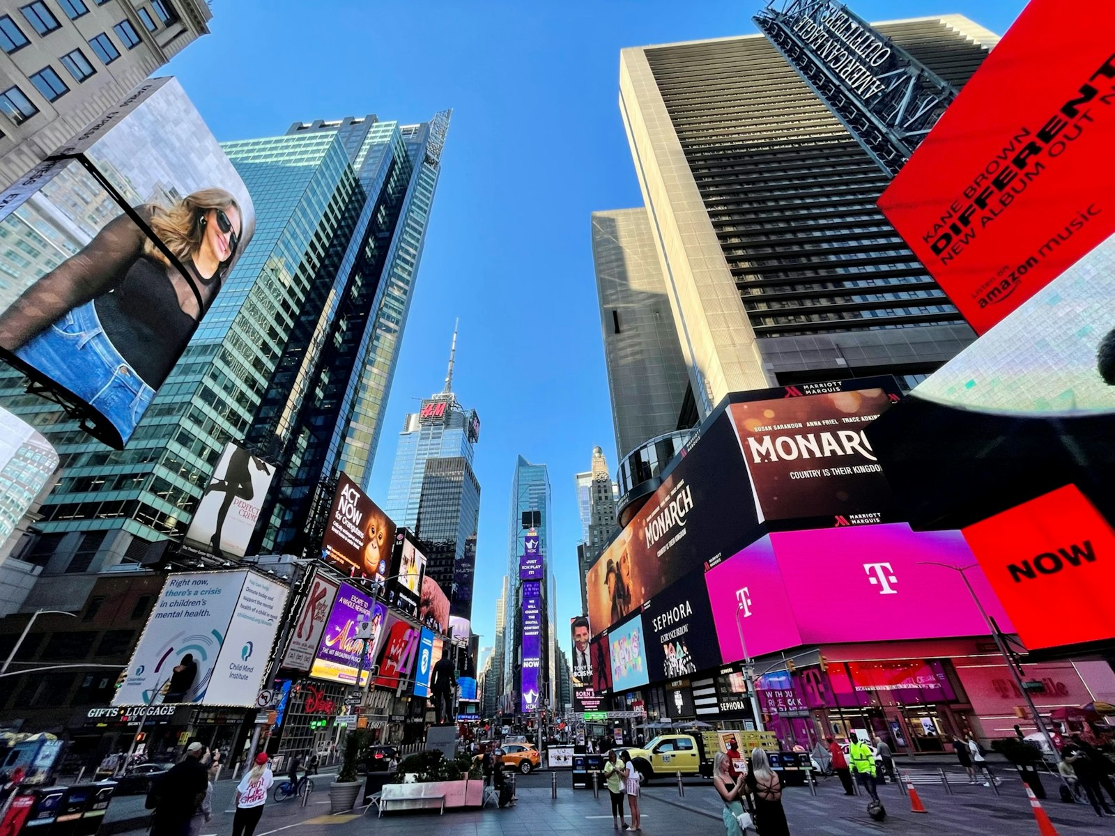 Times Square in Manhattan, New York