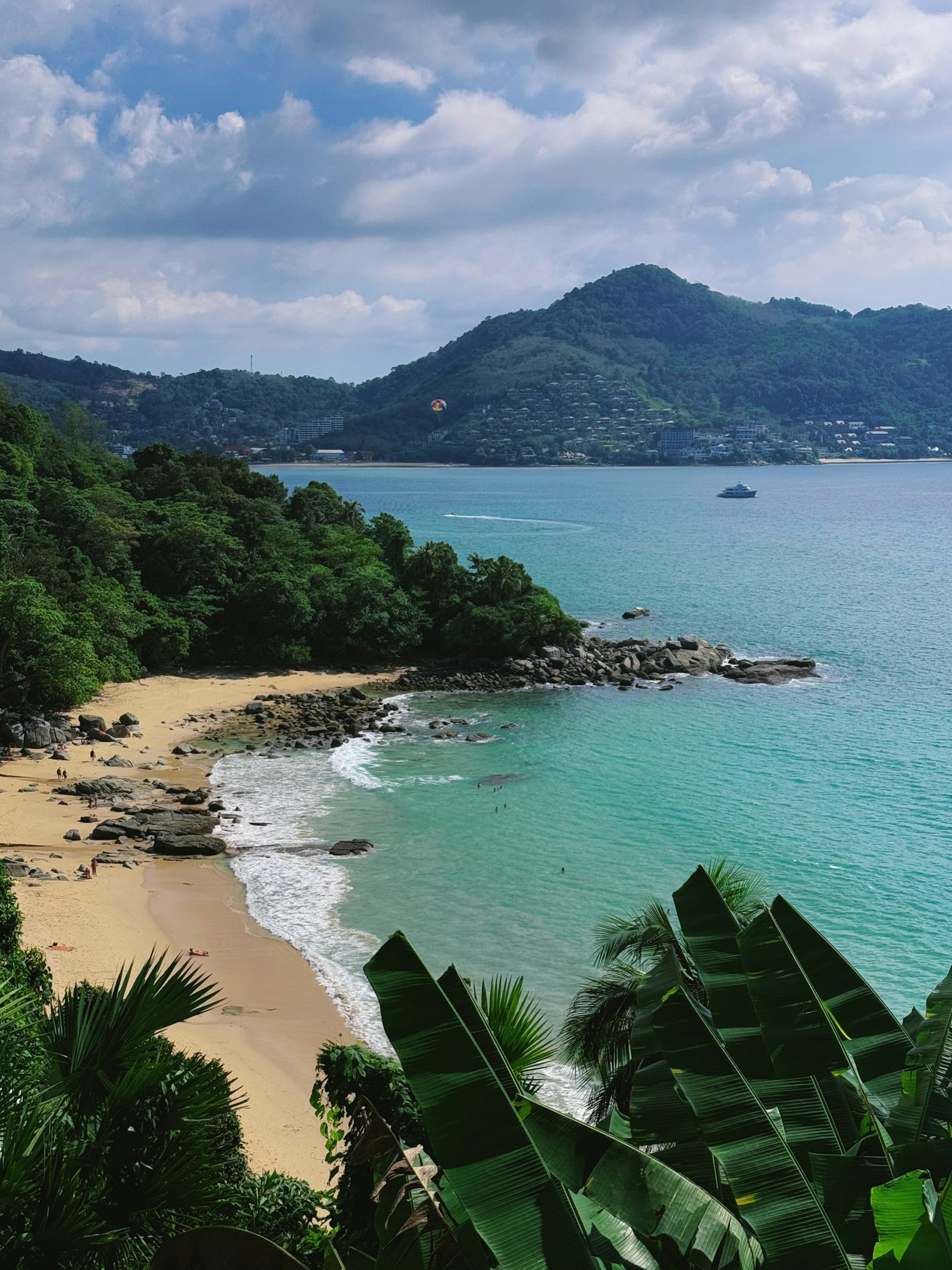 A tropical beach in Phuket, Thailand