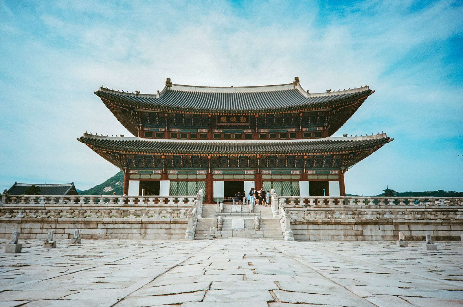 Geunjeongjeon Hall at Gyeongbokgung Palace in Seoul, South Korea