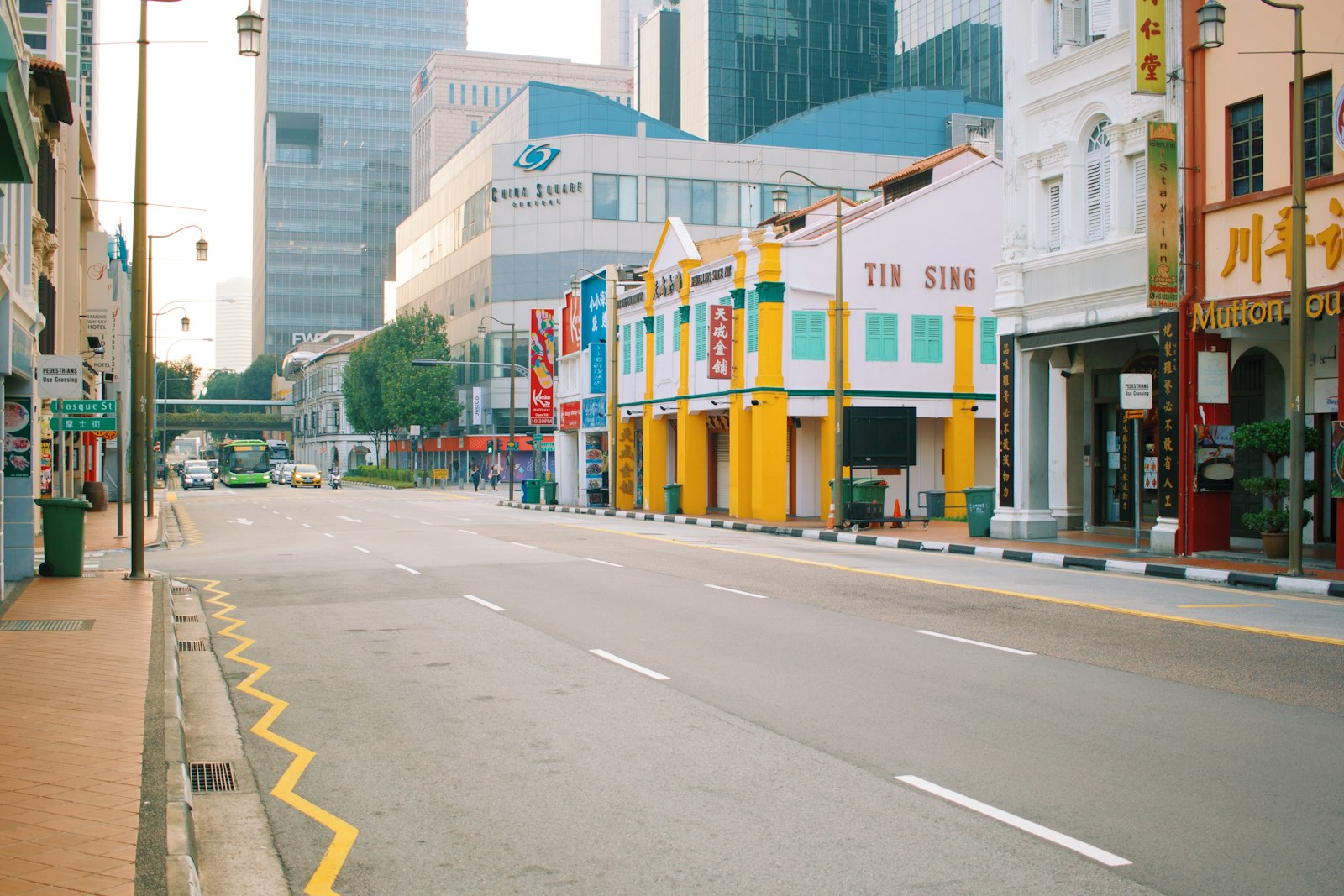 A street in Singapore's Chinatown