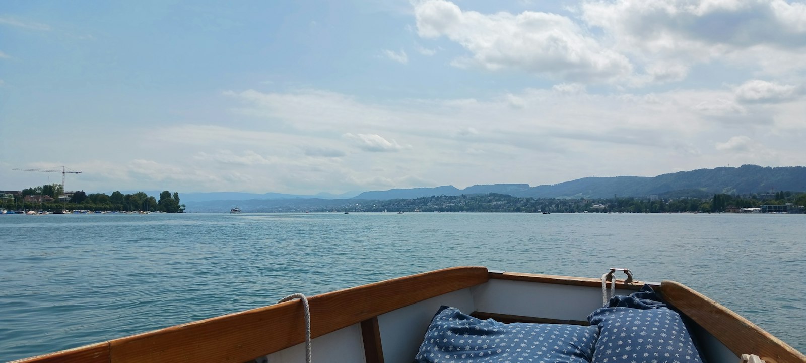 Lake Zurich from the water