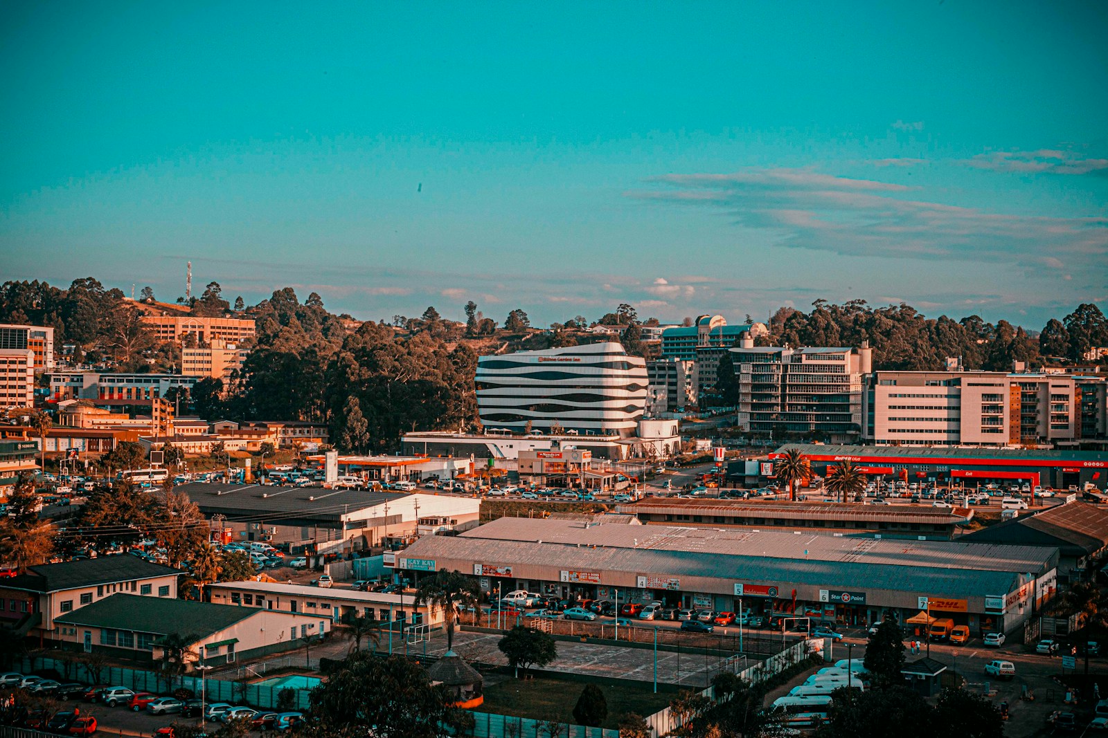 The city of Mbabane, the capital of Eswatini
